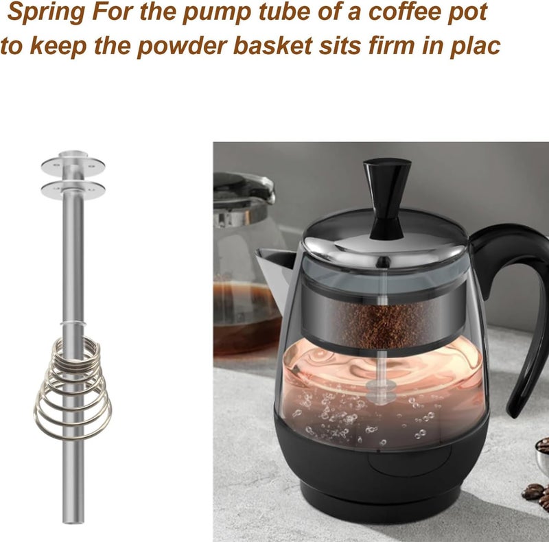 GEAIN Percolators Pump Tube Spring Fits For Farberware Electric Coffee Percolators - Image 3